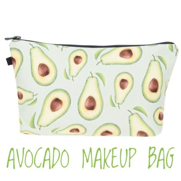 Handbags - Avocado Makeup Bag - $7 Bundle ADD ON